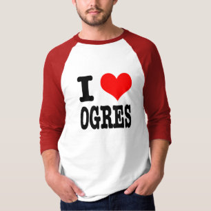 CAMISETA I HEART (AMOR) OGRES