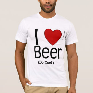 Camiseta I Heart Beer (Você?)