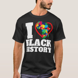 Camiseta I Heart Black History 18