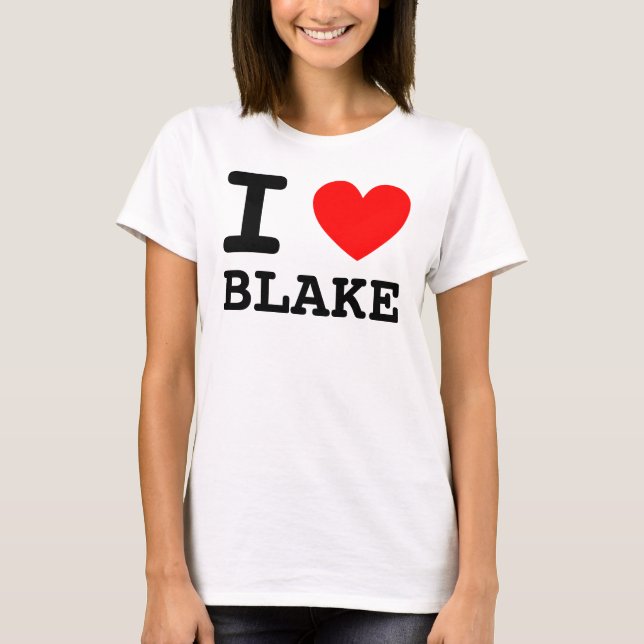 Camiseta I Heart Blake Shirt (Frente)