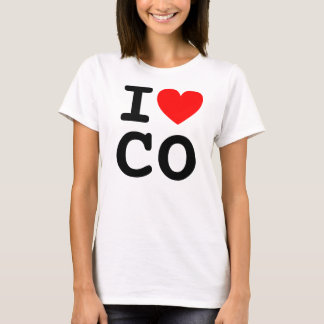 Camiseta I Heart CO Shirt