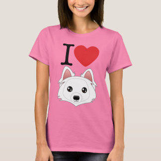 Camiseta I Heart Eskimo Dogs T-Shirt