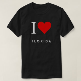 Camiseta I Heart Florida blk Mens