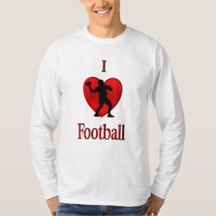 Camiseta I Heart Football