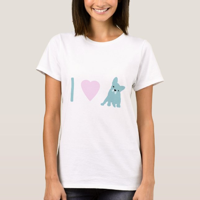 Camiseta I Heart Frenchy (Frente)