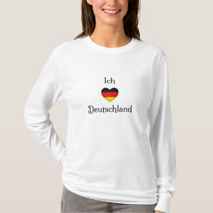 Camiseta "I Heart Germany", Viajante do Mundo do Orgulho Al