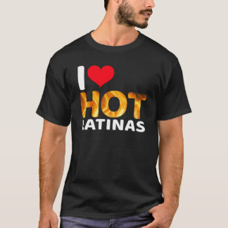 Camiseta I Heart Hot Latinas