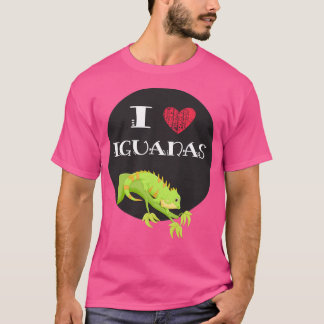 Camiseta I Heart Iguana Lover Gift 5