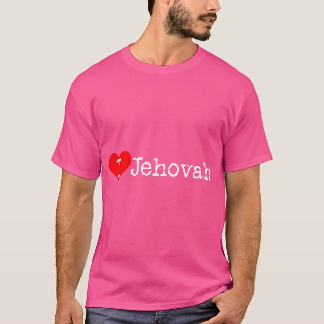 Camiseta I Heart Jehovah (Frente)