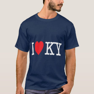 Camiseta I Heart KY Kentucky
