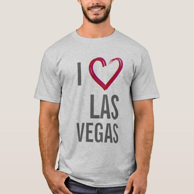 Camiseta I Heart Las Vegas (Frente)