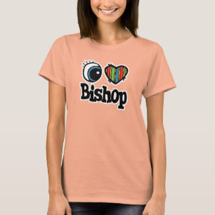 Camiseta I Heart (Love) Bishop