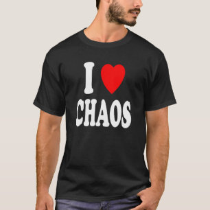 Camiseta I Heart (Love) Chaos Prankster Trickster