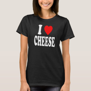 Camiseta I Heart (Love) Cheese Low Carb Keto Premium