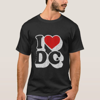 Camiseta I Heart Love DC Washington DC Tshirt Souvenir Gif