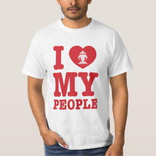Camiseta I Heart (Love) Erawan My Lao Pessoas