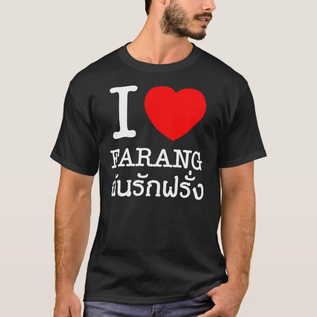 Camiseta I Heart (Love) Farang (Frente)