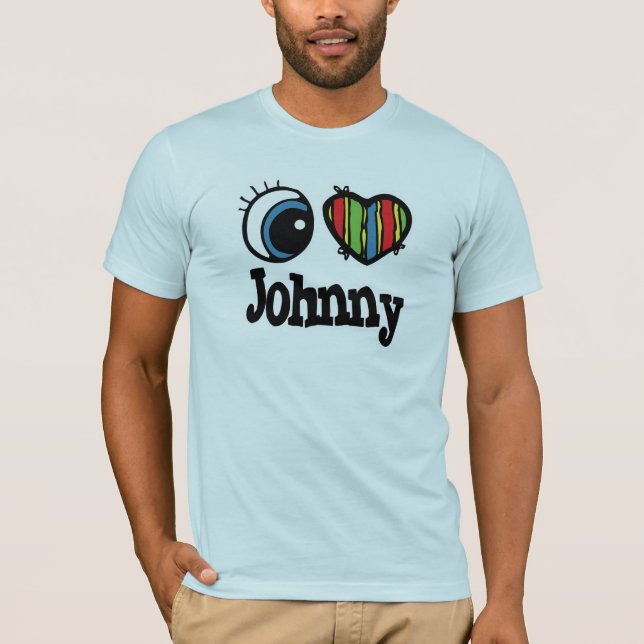 Camiseta I Heart (Love) Johnny (Frente)