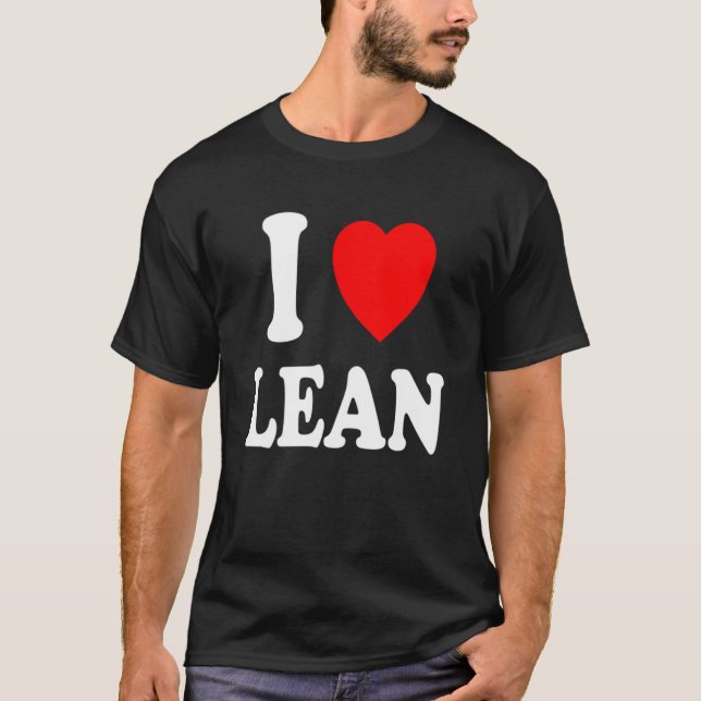 Camiseta I Heart Love Lean (Frente)