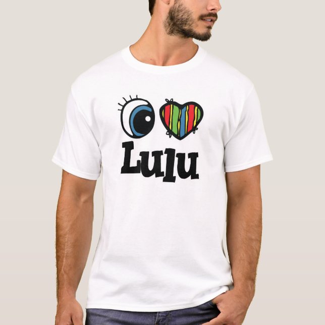 Camiseta I Heart (Love) Lulu (Frente)