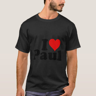 Camiseta I Heart Love Paul