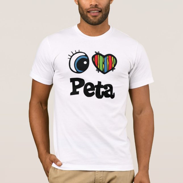 Camiseta I Heart (Love) Peta (Frente)