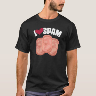 Camiseta I Heart Love Spam Canning Cooky Pork Comida Spam