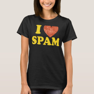 Camiseta I Heart Love Spam Canning Cooky Pork Comida Spam