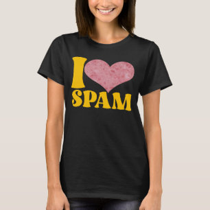 Camiseta I Heart Love Spam Canning Cooky Pork Comida Spam