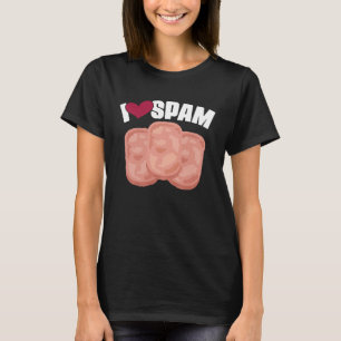 Camiseta I Heart Love Spam Canning Cooky Pork Comida Spam