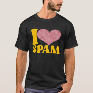 Camiseta I Heart Love Spam Canning Cooky Pork Comida Spam