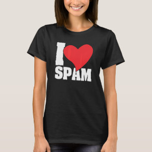 Camiseta I Heart Love Spam Canning Cooky Pork Comida Spam