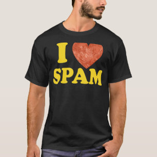 Camiseta I Heart Love Spam Canning Cooky Pork Comida Spam