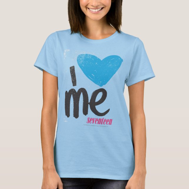Camiseta I Heart Me Aqua (Frente)