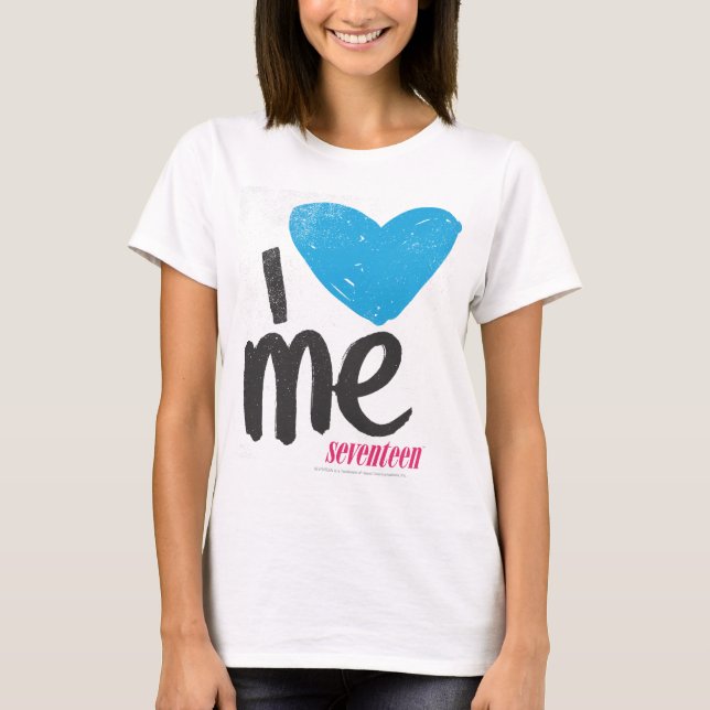 Camiseta I Heart Me Aqua (Frente)