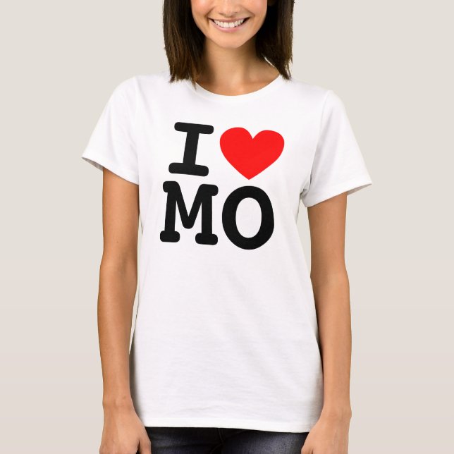 Camiseta I Heart MO Shirt (Frente)