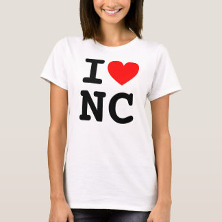 Camiseta I Heart NC Shirt