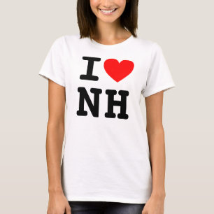 Camiseta I Heart NH Shirt