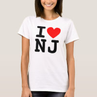 I Heart NJ Shirt