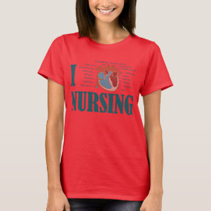 Camiseta I Heart NURSING