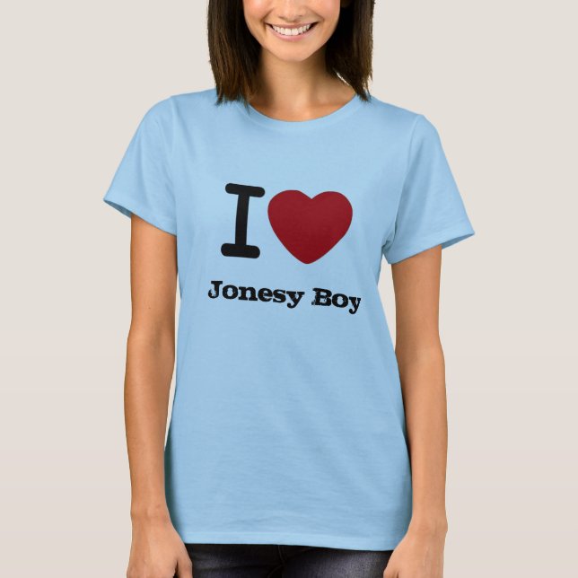 Camiseta i_heart_ny, menino de Jonesy (Frente)