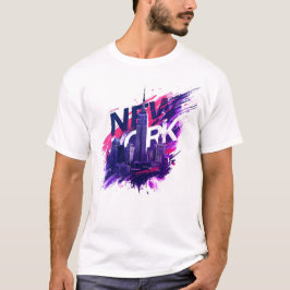 Camiseta I Heart NYC" T-shirt - Casual New York City Urban 