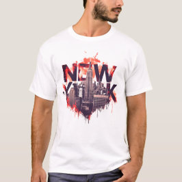 Camiseta I Heart NYC" T-shirt - Casual New York City Urban 