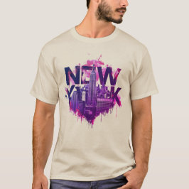 Camiseta I Heart NYC" T-shirt - Casual New York City Urban 