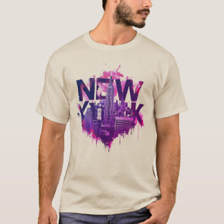 Camiseta I Heart NYC" T-shirt - Casual New York City Urban 