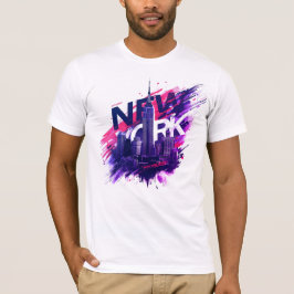 Camiseta I Heart NYC" T-shirt - Casual New York City Urban 