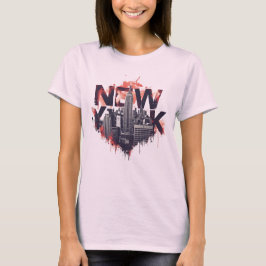 Camiseta I Heart NYC" T-shirt - Casual New York City Urban 
