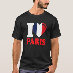 Camiseta I Heart Paris Beauely Paris City I Love Paris