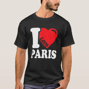 Camiseta I Heart Paris Beauely Paris City I Love Paris 1