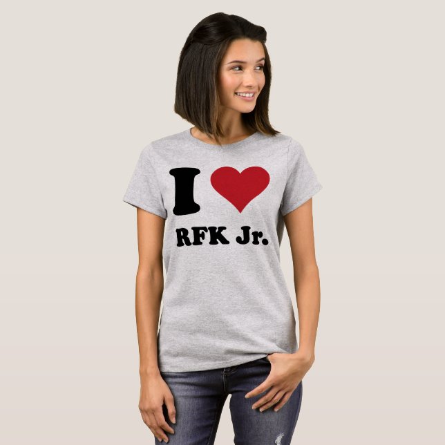 Camiseta I Heart RFK JR (Frente Completa)